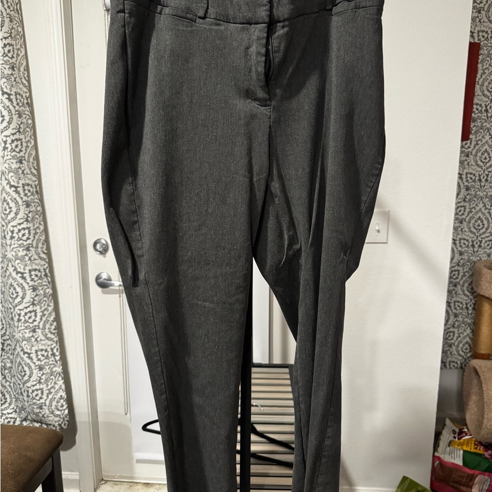 Lane Bryant size 18 gray dress pants.